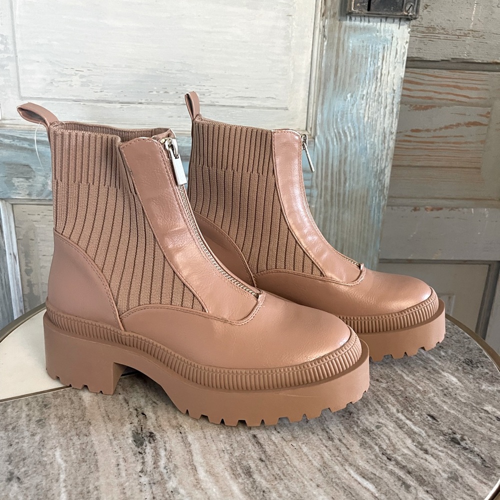 BCBG- Montana- lug sole bootie